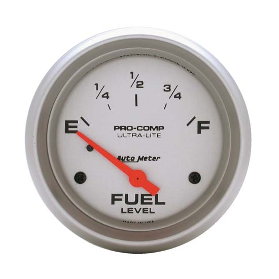 GARAGE SALE - Auto Meter 4417 Ultra-Lite Air-Core Fuel Level Gauge, 2-5/8 Inch