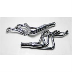 Garage Sale - 1965-89 Small Block Chevy Fullsize Car Long Tube Headers, Chrome