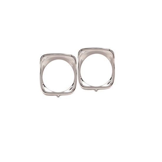 Garage Sale - Dynacorn M1389 1968 Chevelle Headlamp Bezels, Inner/Outer, LH Side