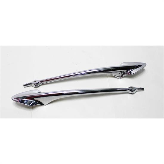 Garage Sale - 1926-1927 Model T Windshield Posts, 4 Inch Chopped, Chrome