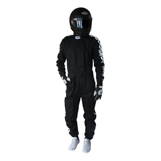 Garage Sale - Finishline 1-Piece Racing Suit, Black Medium