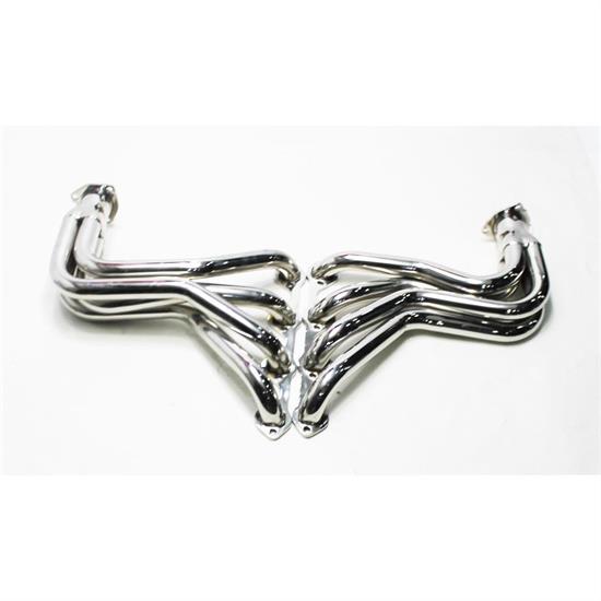 1927-34 Small Block Ford Chassis Headers, Stainless Steel