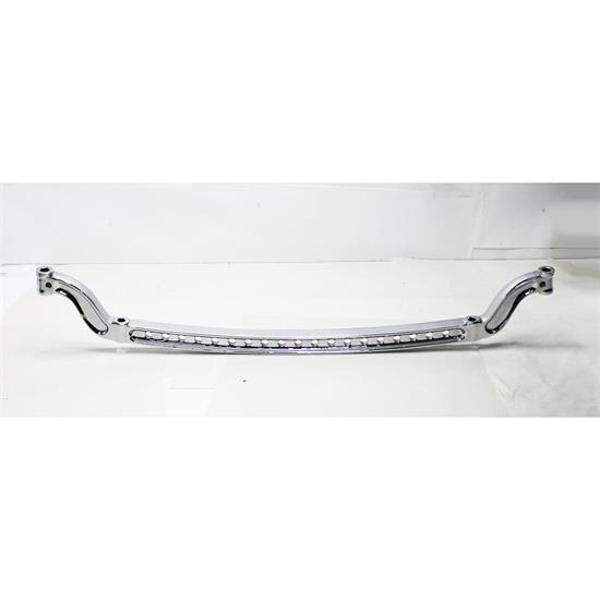 Speedway Forged 4 Inch Drop I-Beam Front Axle, Chrome, Drilled