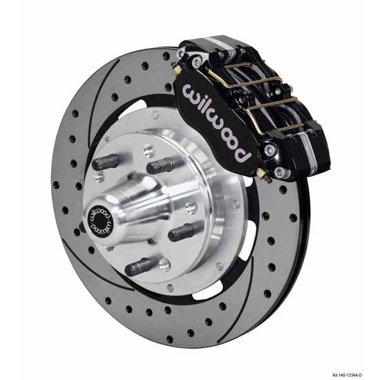 Wilwood 140-13344-D DP-DB Front Disc Brake Kit, 1965-70 Ford/Merc