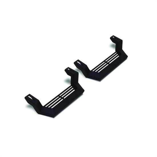 LUND 26410025 Rock Rail Step Black Short Step 2 pc