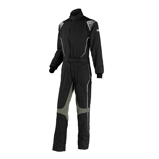 Simpson HX02121 Helix Racing Suit, Black, Small