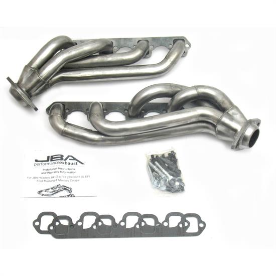 JBA PerFormance 1650S-2 Shorty Header, 65-73 Mustang 289/302