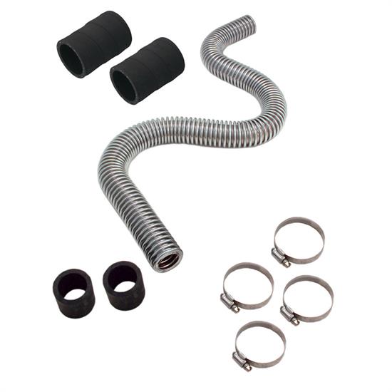 Spectre 7781 Magna Kool Radiator Hose Kit, Chrome, 24 in