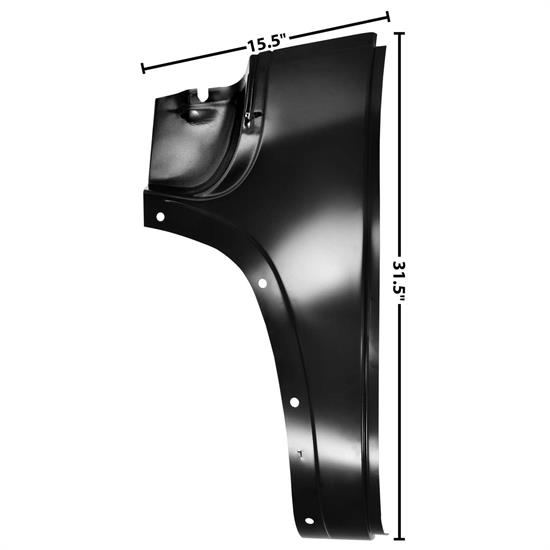 Dynacorn 1106DC Cowl Outer Lower Patch, LH, 1947-55 Chevy Pickup