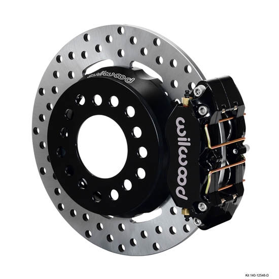 Wilwood 140-12546-D Dynapro Lug Mt Rear Brake Kit, Big Ford New S