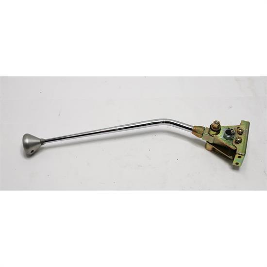 Lokar FMS6904BM Floor Mount Shifter, Chrysler 904, 16 Inch, Mushr
