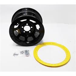 Aero 53-104560 53 Series 15x10 Wheel, BLock, 5x4.5 BP, 6 Inc