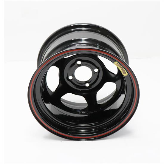 Bassett 38S42 13X8 Inertia 4 on 4 2 Inch Backspace Black Wheel