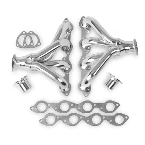 Flowtech 11701-7FLT Tight Fit Block Hugger Header, BB Chevy