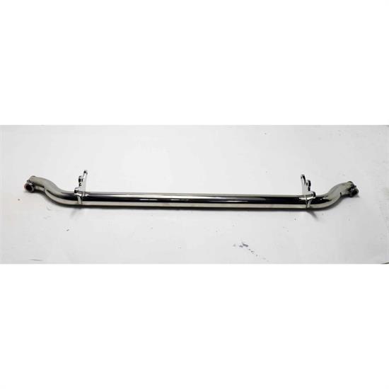 Spring Behind Front Tube Axle, Chevy Spindle, 4 Inch Drop, Stainl