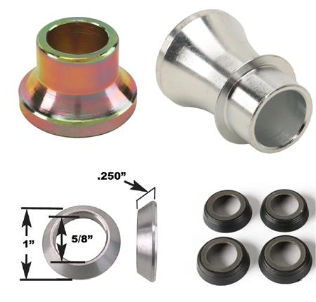 Stainless Steel Spacers 5 / 8 In.- 1 / 2 In. High Misalignment Spacers Reduce Bolt