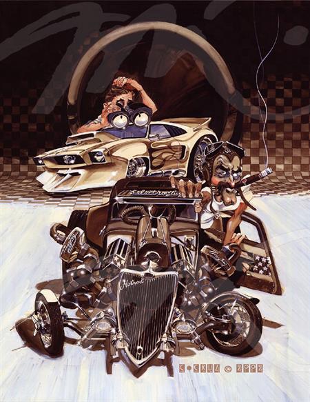 Automotive Art in the Museum of American Speed