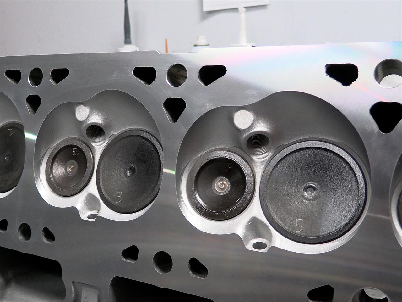 GM Gen V LT Cylinder Heads Showing Direct Injection Bosses