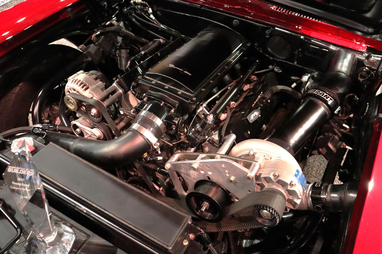 SEMA Battle of The Builders 1968 Camaro Engine