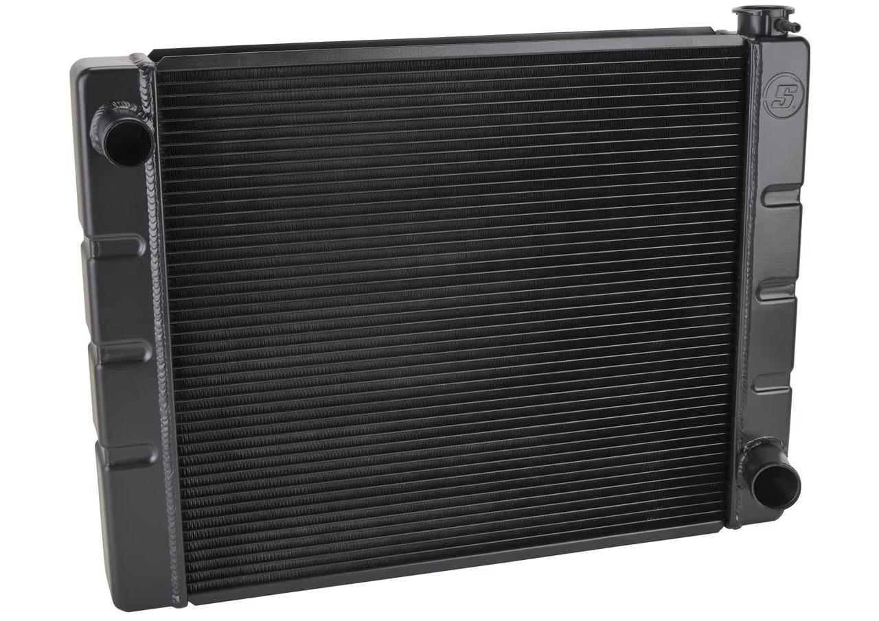Speedway Motors SBC/BBC Black Coated Aluminum Radiator