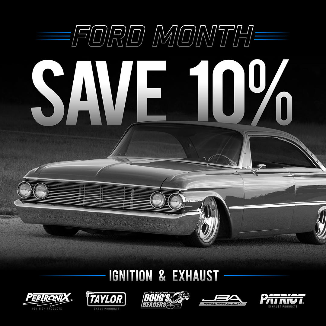 Aeromotive Ford Month 10% Off Select Parts SaleAeromotive10%OffSelectPartsSale