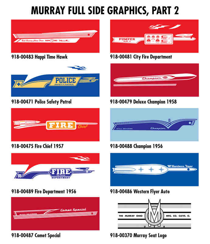 Murray® Full Side Happi Time Rocket Graphic