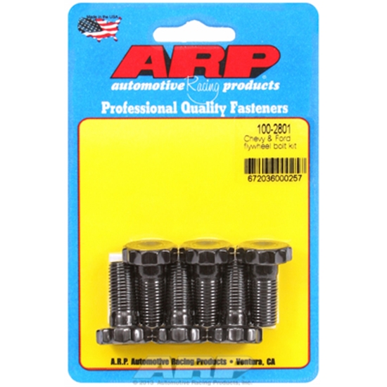 ARP 1002801 Chevy / Ford High Performance Flywheel Bolt Kit, 6Piece