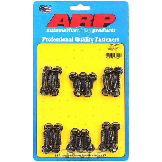ARP 1342302 Coil Pack Bracket Bolt Kit, Chevy LS Engine, Hex