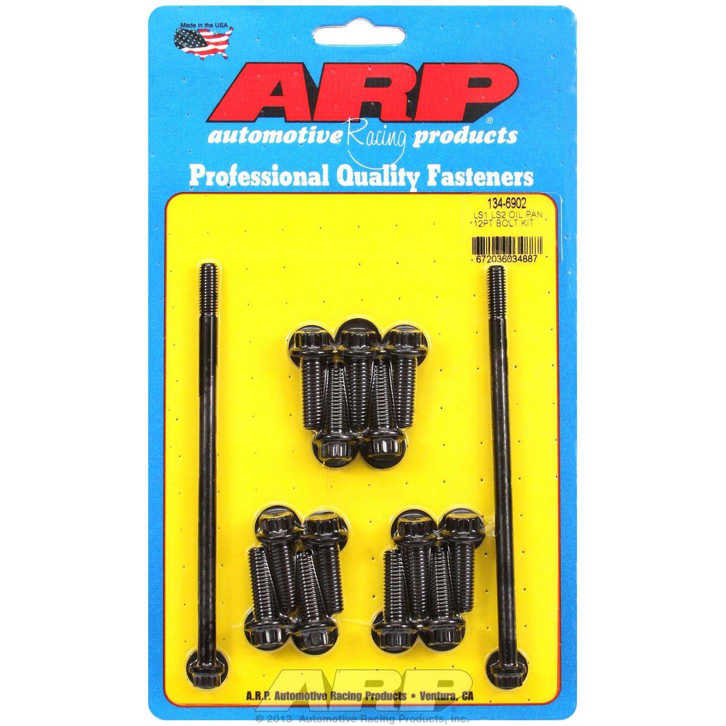 ARP Oil Pan Bolt Kits | Multiple Chevrolet Fitments (434-6901)