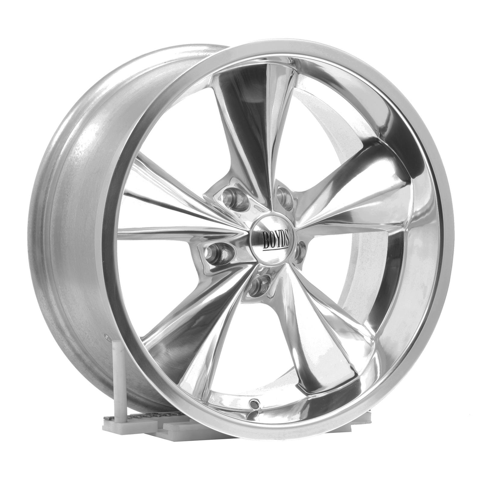 Boyd Coddington Wheels BC1-586545P 15X8, 5x4.5, High Polish - 15x8