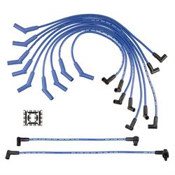 ACCEL 5056B Super Stock Spiral Core Race Wire Set, 8MM, Blue