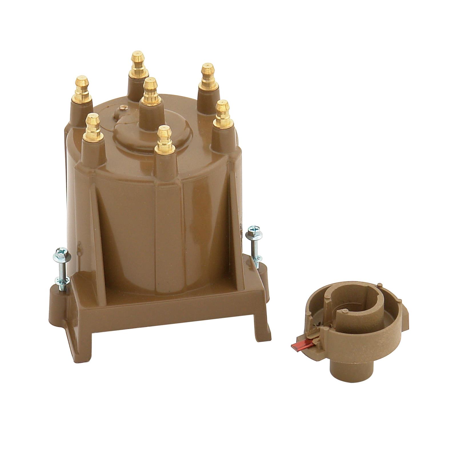 ACCEL 8133ACC Distributor Cap & Rotor Kit, HEI Style, Tan