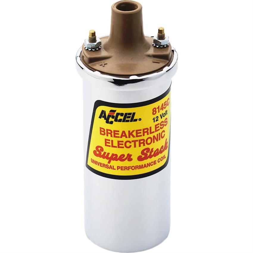 ACCEL 8145C Ignition Coil, SuperStock, Breakerless Electronic Coil