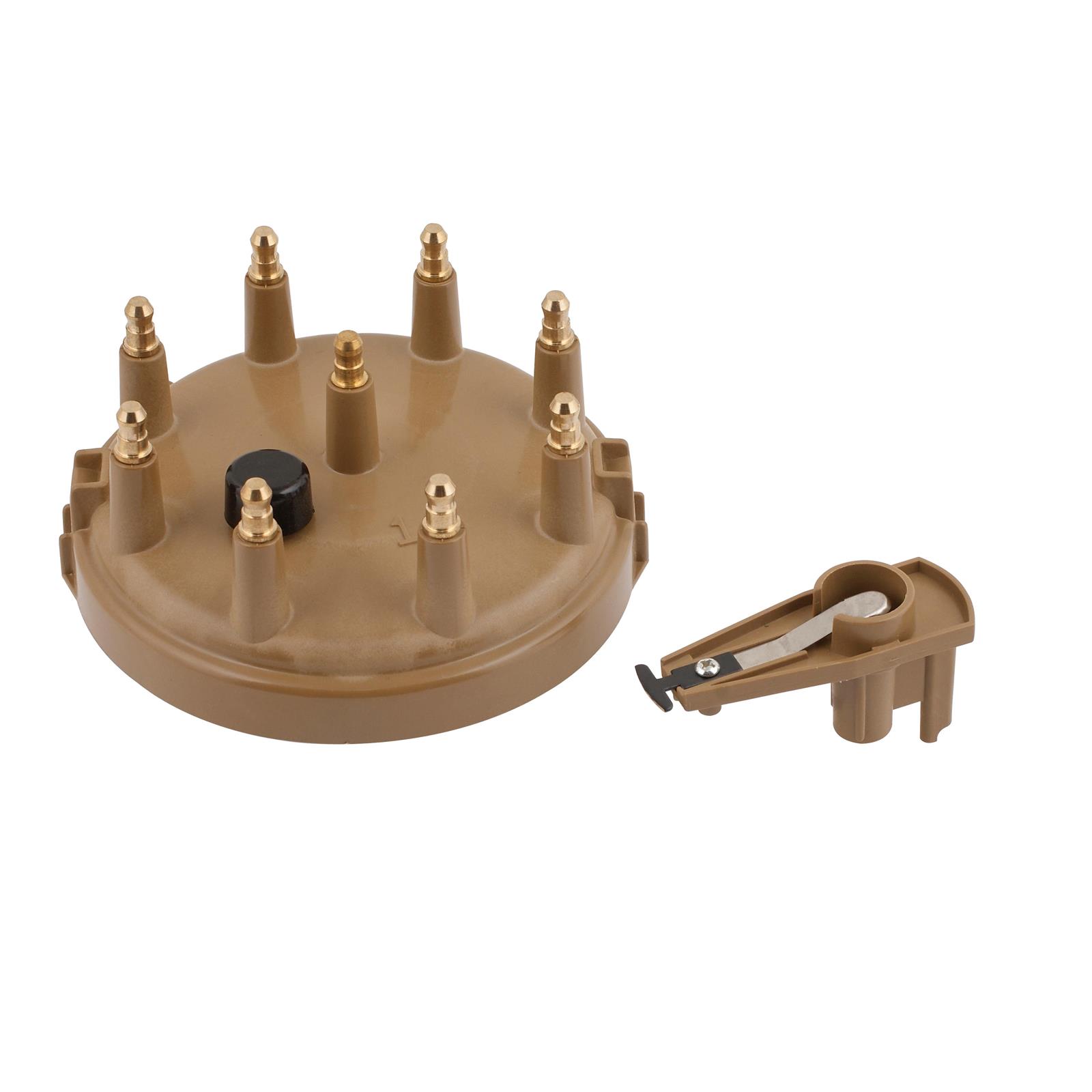 ACCEL 8233 Distributor Cap & Rotor Kit, HEI Style, Tan