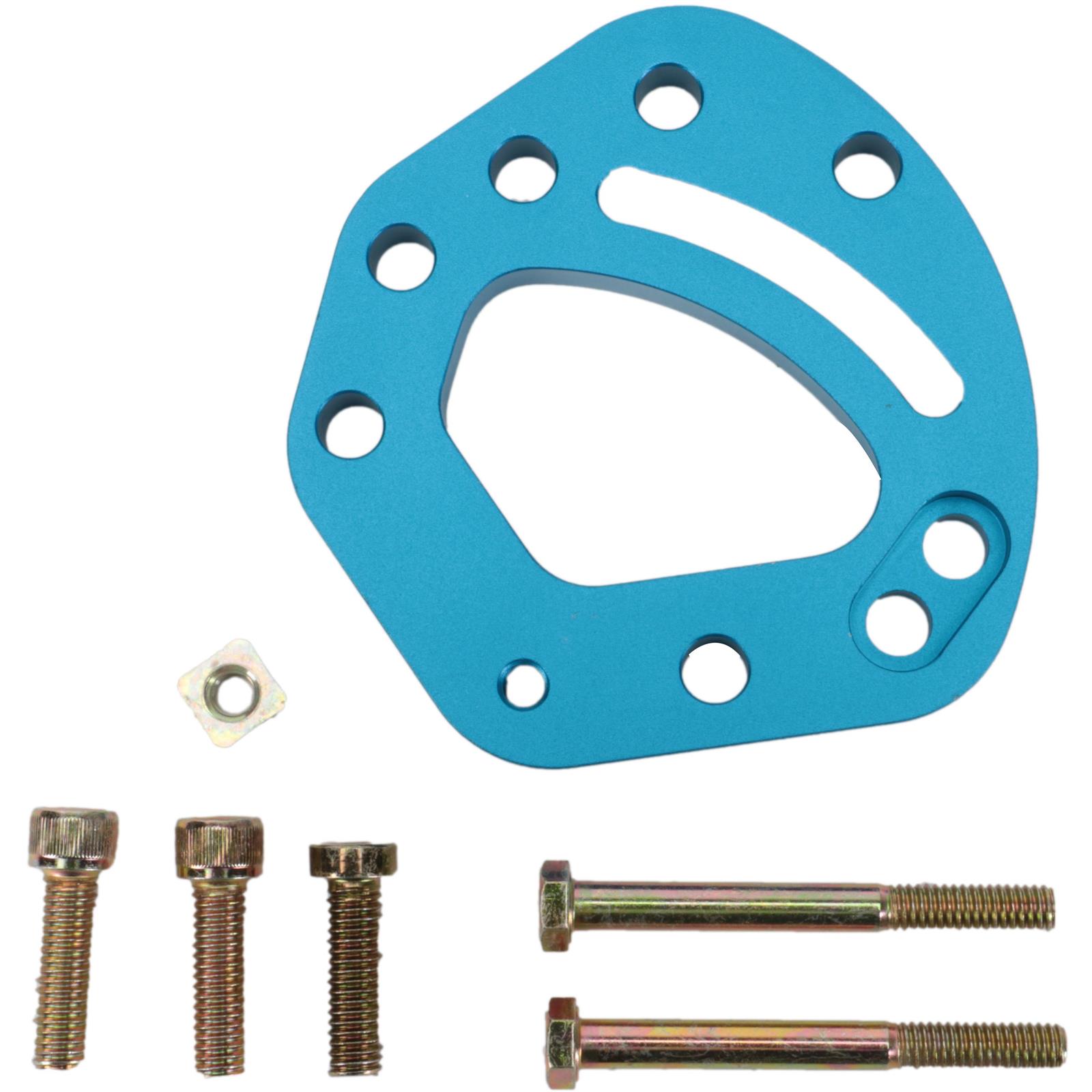 AFCO 37190 Small Block Chevy Power Steering Pump Mount (Bolts to Head)