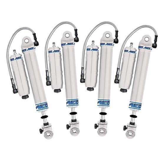 AFCO Silver Series Dirt Late Model 4Link Shock TrackPak