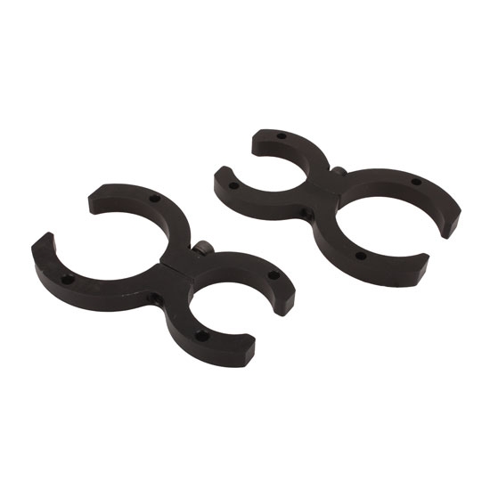 AFCO 84028 Fuel Filter 11/2 Inch Round Brackets (Pair)