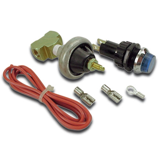 AFCO 85193 Warning Light Kit, Oil Temp.