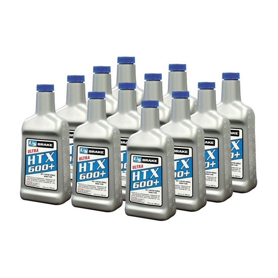 US Brake Ultra HTX 600+ Brake Fluid, Case/12