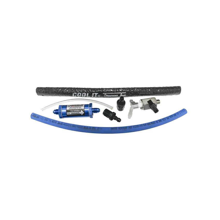 AFCO QM265 Deluxe Fuel Line Kit and Fittings