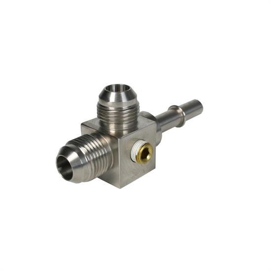 Aeromotive 3/8′ Male Quick Connect to (2) ORB-08 Male Flare T (15116) main image 1