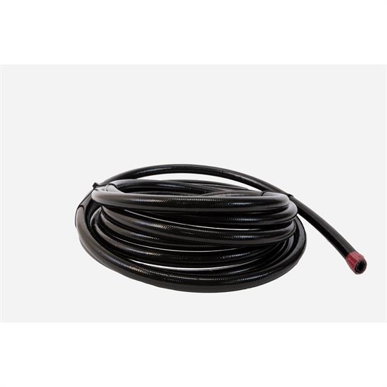 Aeromotive 15335 Black Braided Fuel Line, AN6, PTFE, 16 Feet