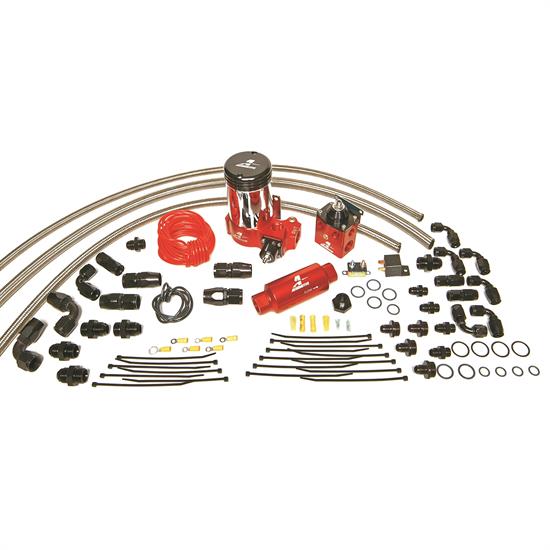 Aeromotive 17204 A2000 Drag Race Fuel Pump System, Dual Carbs