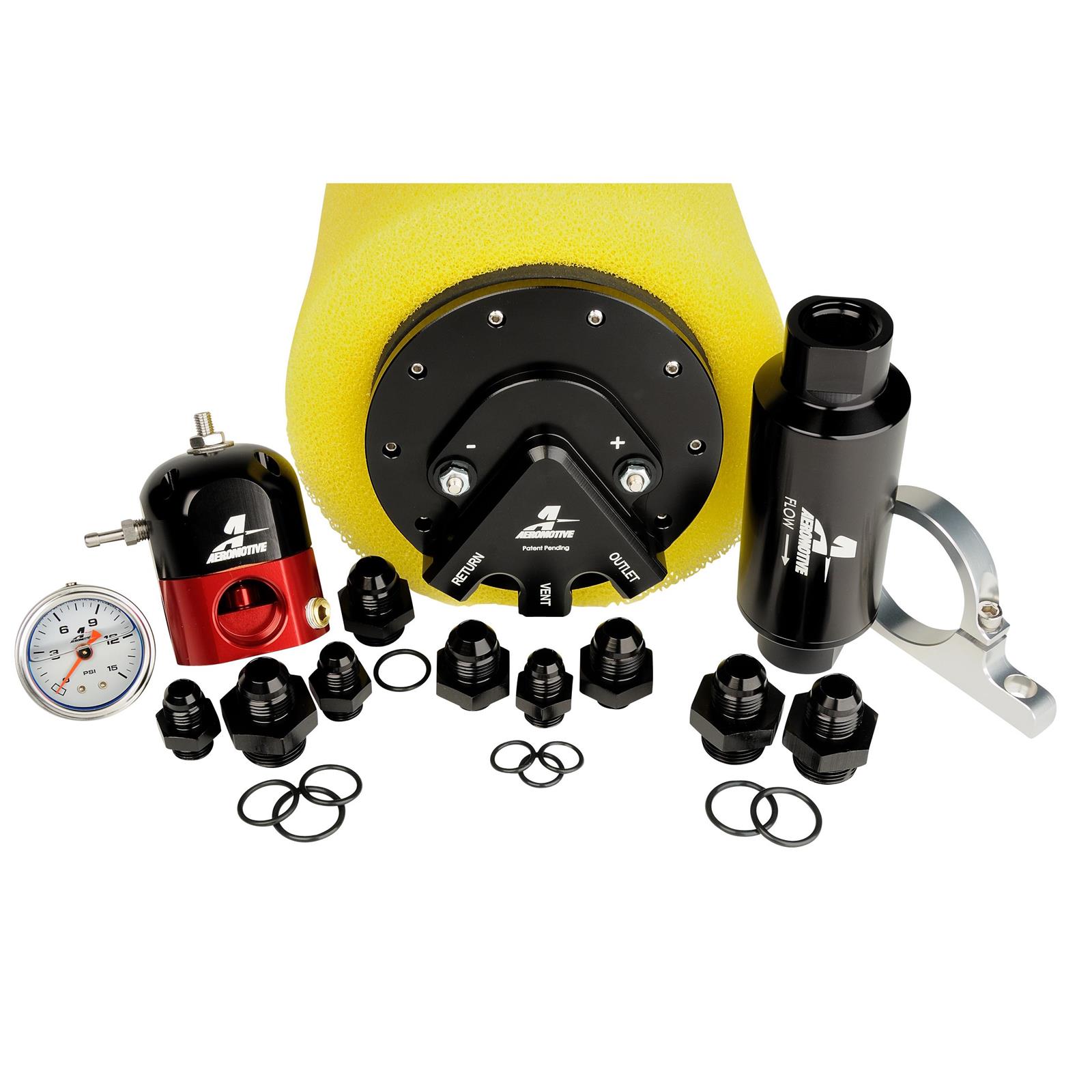 Aeromotive Fuel System 14202 / 13214 Combo Kit For Demon Style Carb. - 17251 main image 1