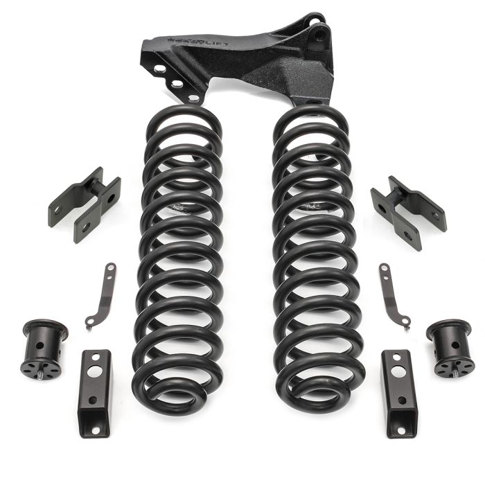 2.5IN COIL SPRING FRONT LIFT KIT W/FRONT SHOCK EXT AND TRACK BAR BRACK