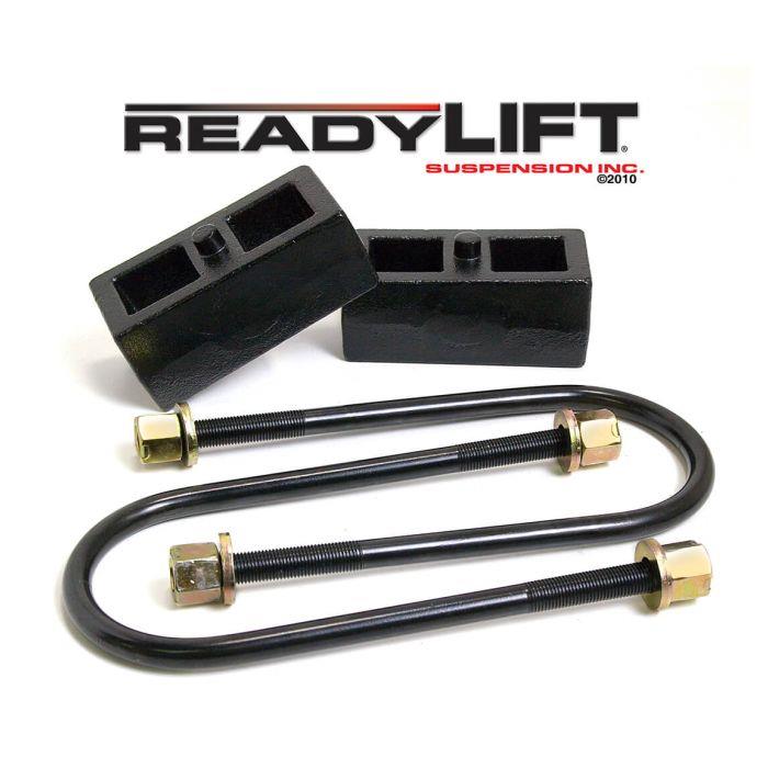 ReadyLIFT 66-1102 2 Inch Rear Block Kit, 2002-08 Dodge Ram 1500
