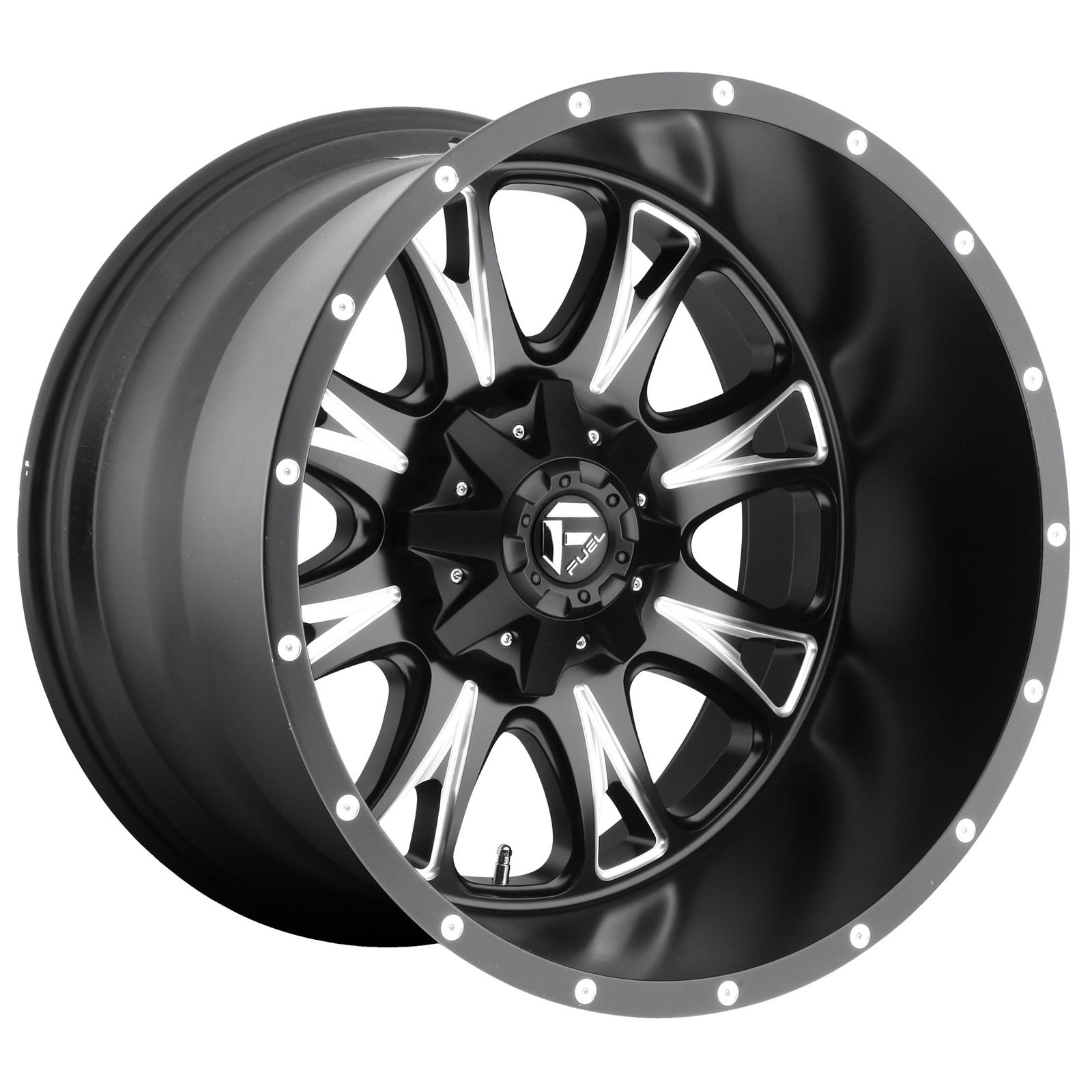 Fuel Offroad D51317900545 BLACK Wheel with Painted (17 x 9. inches /5 x 127 mm, -12 mm Offset)