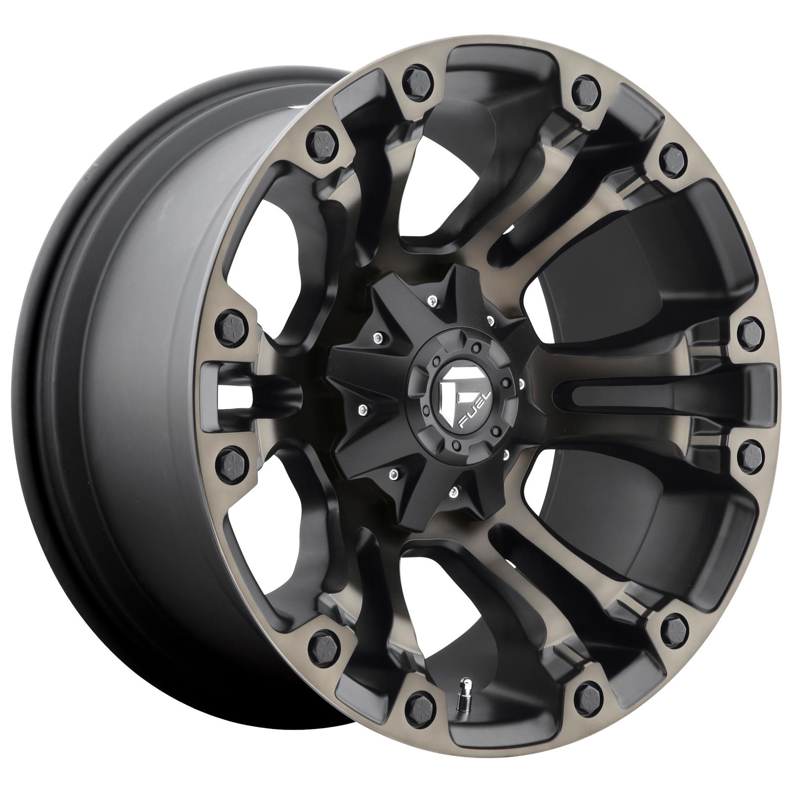 Fuel Offroad D569 Vapor BLACK Wheel tpms (18 x 9. inches /5 x 139 mm, 20 mm Offset)