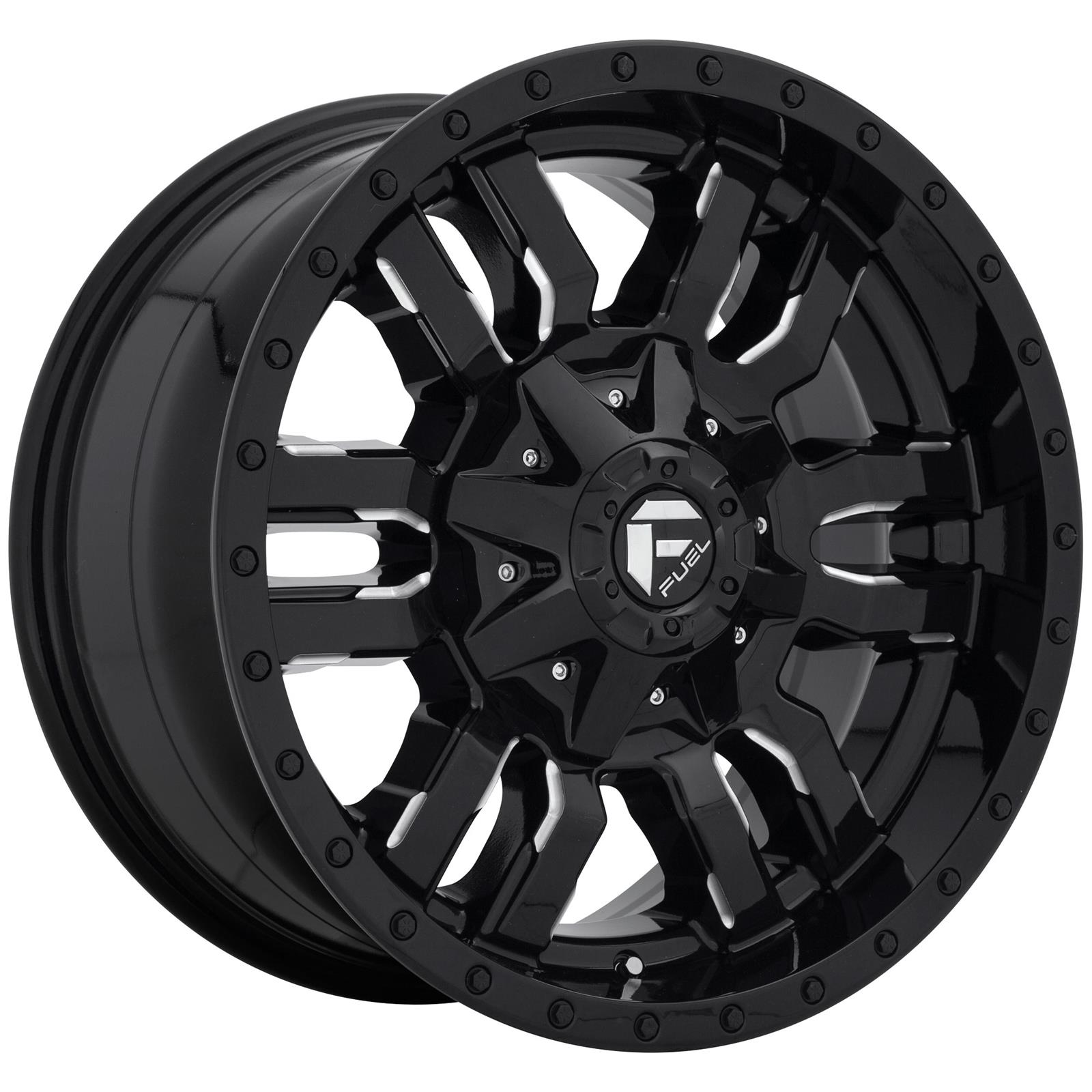 Fuel Offroad D59522008247 Black Wheel (22 x 10. inches /8 x 165 mm, -18 mm Offset)