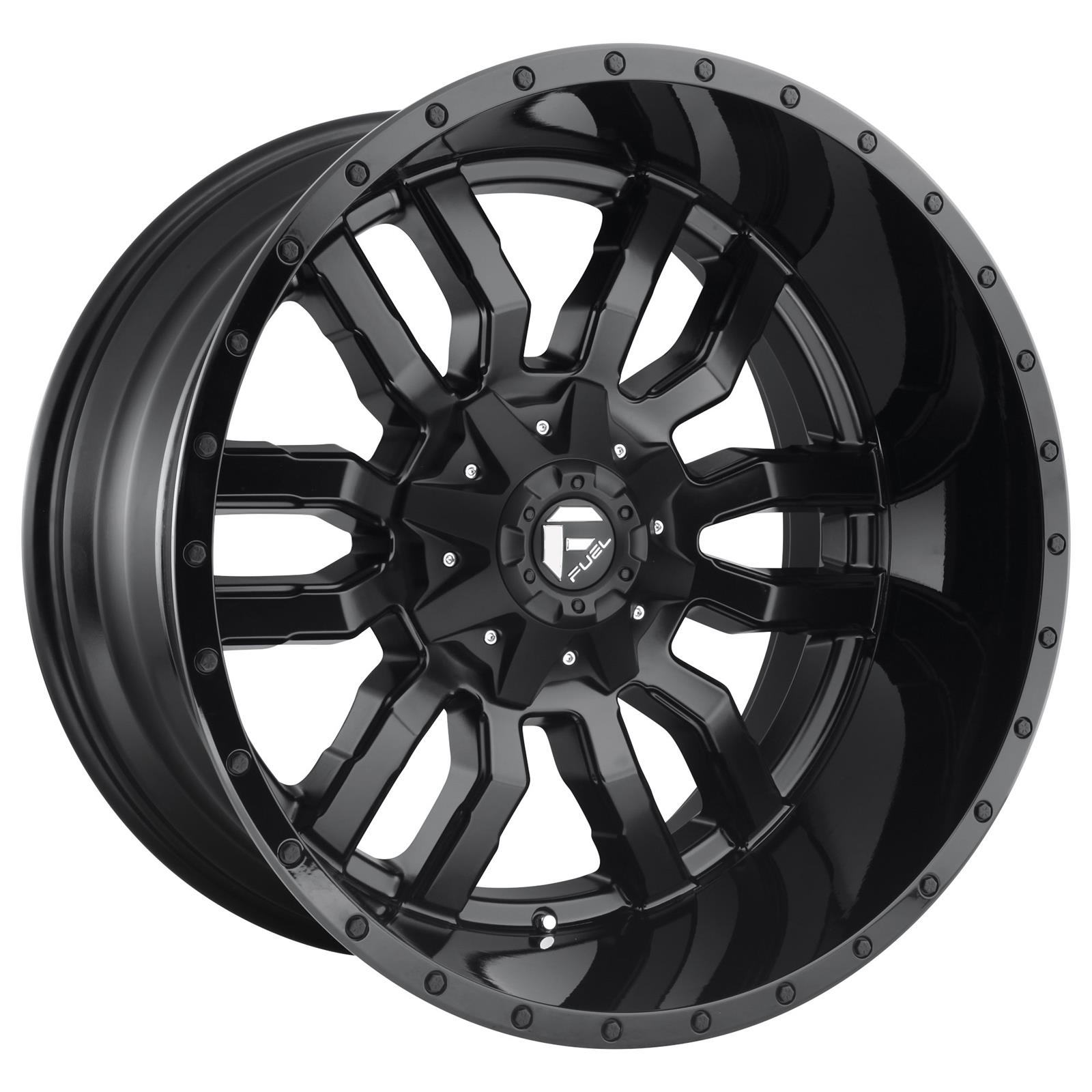 Fuel Offroad D59624407045 Black Wheel (24 x 14. inches /5 x 139 mm, -75 mm Offset)